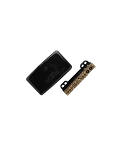 Neutral Link 110A 500V 13Hole Back Wiring Panel Mount Blac