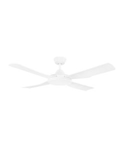Bondi Ceiling Fan 4Blade 1220mm 3Spd Wall ABS White