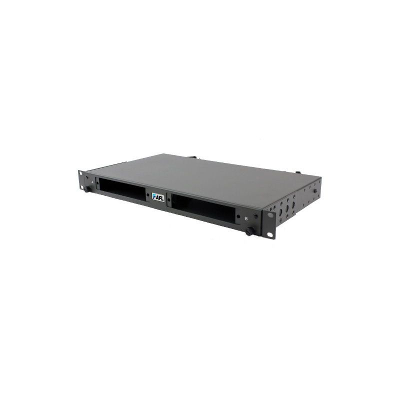 AFL Fibre Optic Rack Enclosure 1RU 2 Panel Modular Sliding | Cetnaj