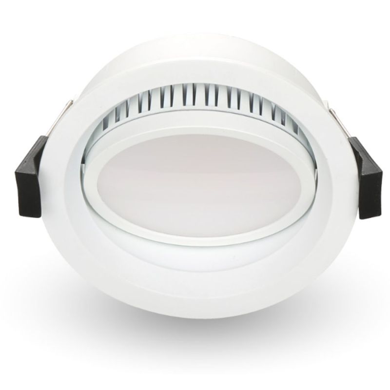 Atom Lighting LED Downlight w/Dimm Driver Tilt Adj 10W Tri-CCT 3/4/5.7K ...