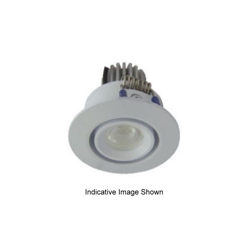 Atom Lighting Downlight Fixed 46mm Cutout LED 4.5W 4K White | Cetnaj
