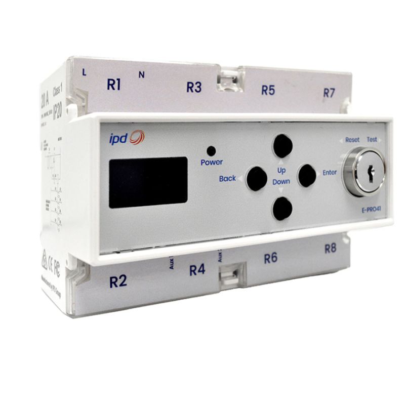 IPD Emergency Lighting Test Switch 10W 100-240V Tin Plated Copper 4N/O ...