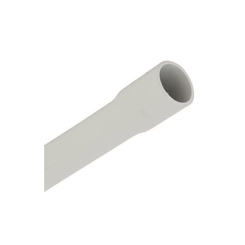 Key Plastics Rigid Conduit Medium Duty 40mm 4M PVC Grey | Cetnaj