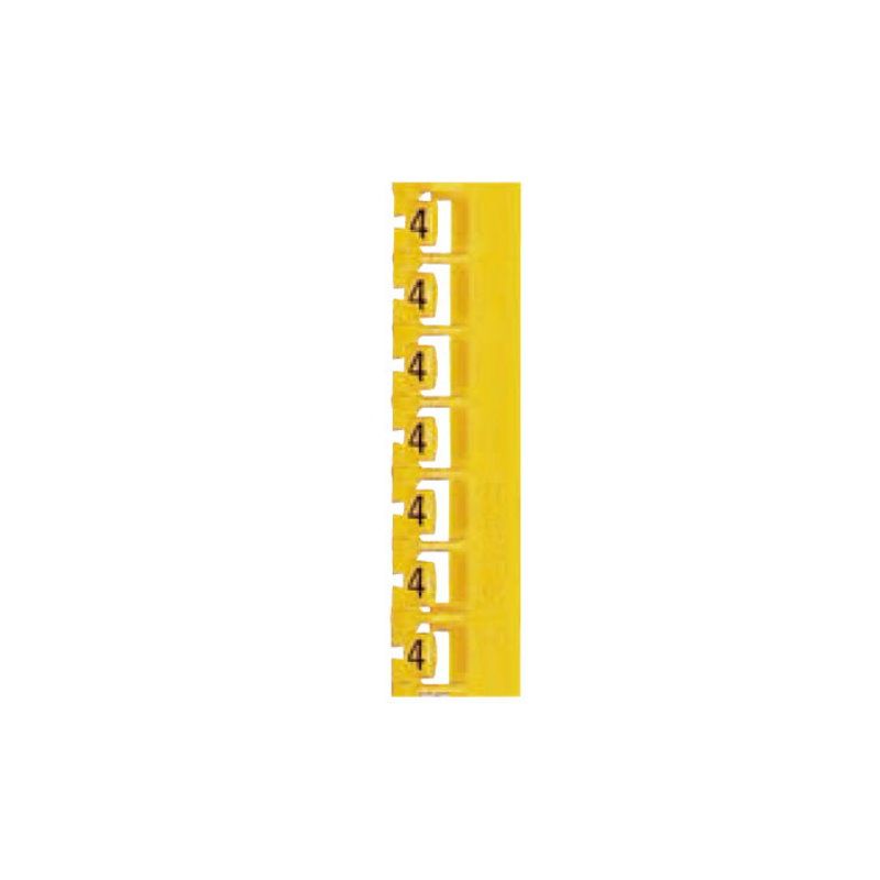 Legrand Wire Marking Tag Modular Type Number 5 Plastic White/Grey L3 ...
