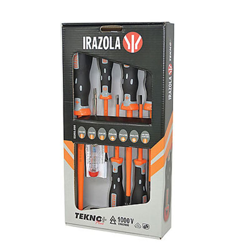 Omega Irazola Tekno 7 Piece Screwdriver Set 1000V Insulated | Cetnaj