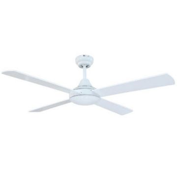 Ceiling Fan 4Blade 1220mm 3Spd Wall Plywood White Hangsure