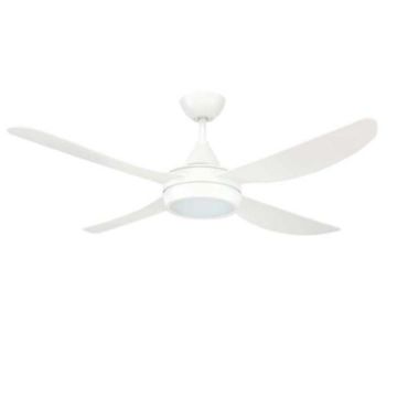 Ac Ceiling Fan W/Light Light 4 Blade 48in ABS