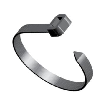 Cable Tie Heavy Duty L370mmxW7.6mm PA66 Black