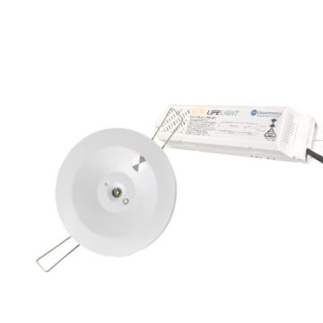 LED Emer 0.3W/1.3W Non-Main Wht Int Drv LFP Rec IP20
