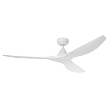 DC ceiling fan 60in 3 blades SURF - White