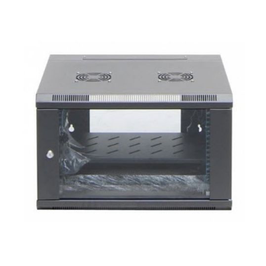 Certech Wall Mount Cabinet Swing Frame Double Section 4RU W600mm D450mm ...