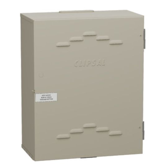 Clipsal Meter Box W485mm H680mm D256mm Surface/Flush Mount Iron ...