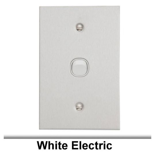 Clipsal Sensor Rocker Clipsal Switch Flush Mount Rocker Standard 1 Gang 10A 250V 1 Pole 1/2 ...