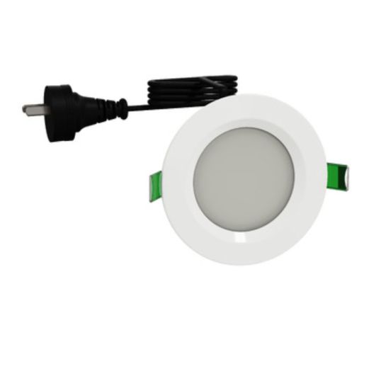 Clipsal Downlight 7W 230-240V 3000/4000/6000K IP44 Ripple Resistant LED ...