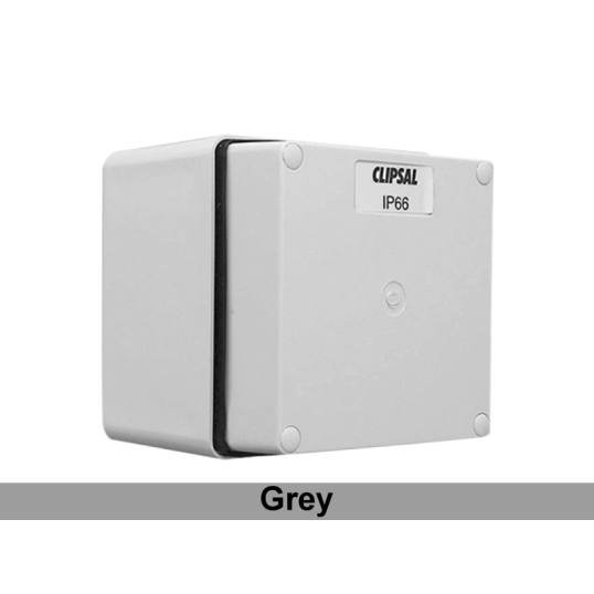 Clipsal Adaptable Box w/Opaque Lid General Purpose Rectangular ...