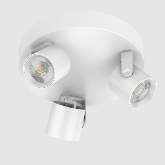 M-Elec Spotlight Adjustable 24W 220-240V Round Warm White/Neutral White ...