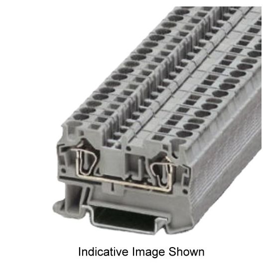 Polyamide Spring Terminals Phoenix Contact Rail Earth Terminal Block Feed-Through Spring Cage 2 ...