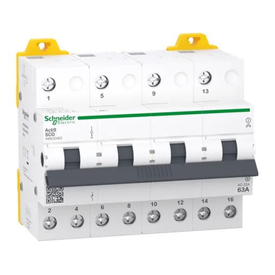 Schneider C/O Switch 4P 63A DIN Rail IP20/IP40 | Cetnaj