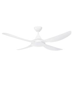 DC Ceiling Fan 52 inch 4Blades Pure White