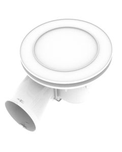 Ducted Ceiling Exhaust Fan & Light 200mm