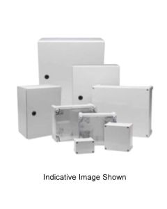 Encl Modular W/Clear Lid Lt Gry IP65 ABS 95Wx65Dx130Hmm