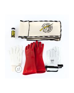 Insulated Gloves Kit Size 10 Class 0 1000V 360mm Red