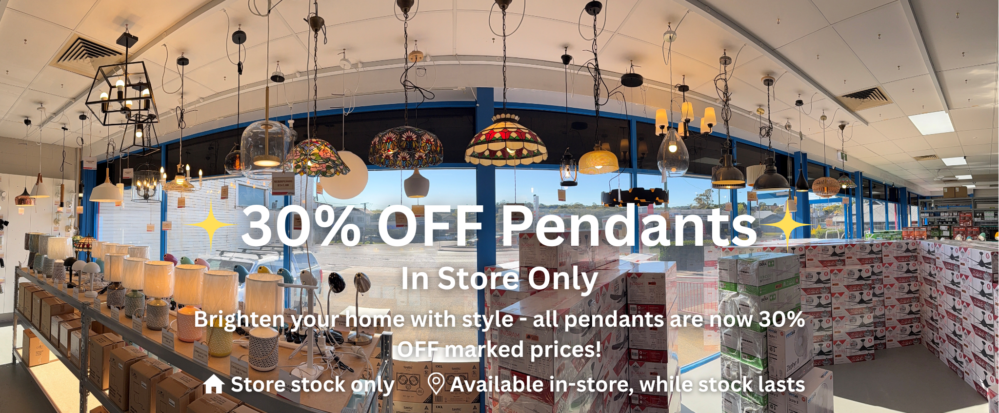 Brighten your home for less ✨